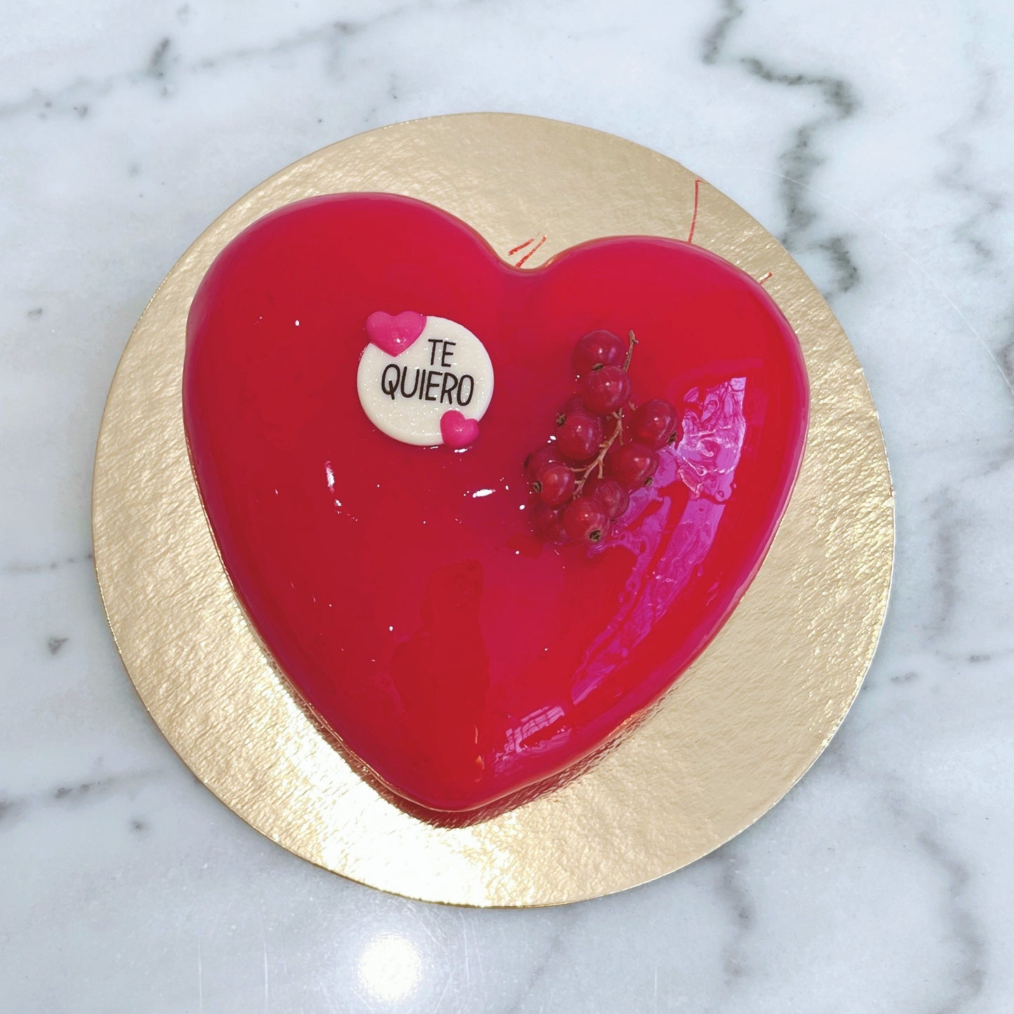 Entremet de mascarpone y frutos rojos