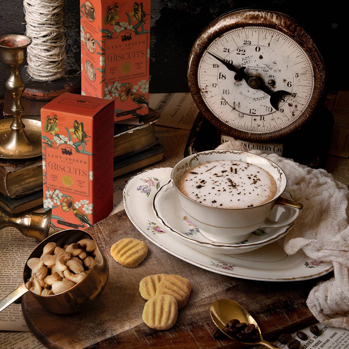 Galletas artesanas de anacardos
