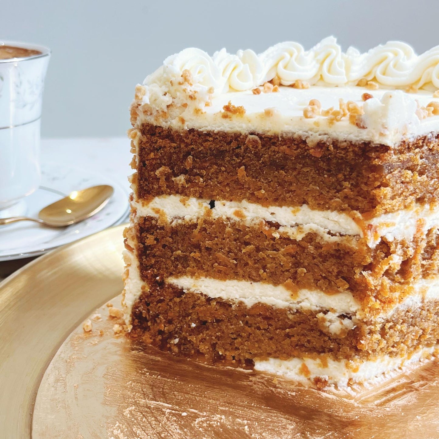 Tarta de zanahoria (carrot cake)