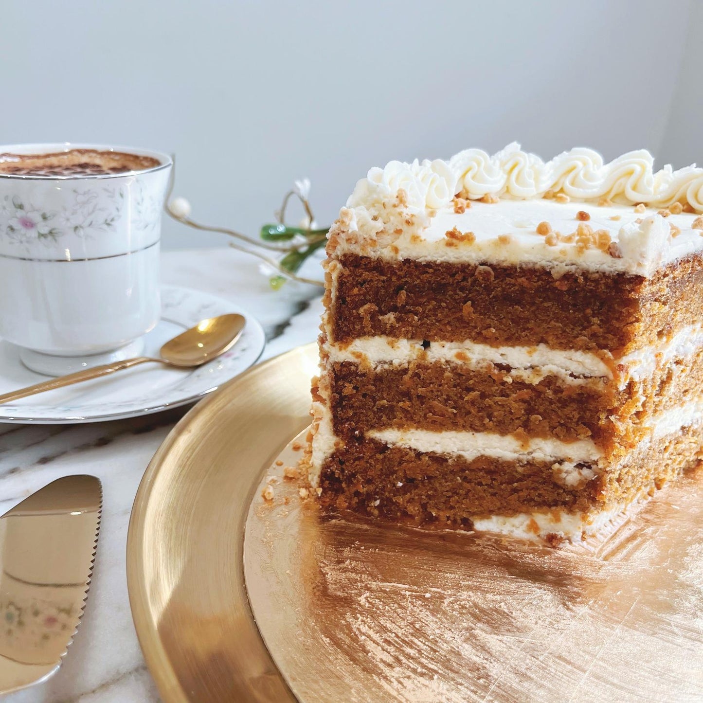 Tarta de zanahoria (carrot cake)